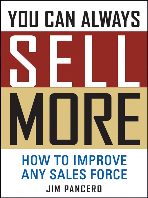 Cover image for You Can Always Sell More